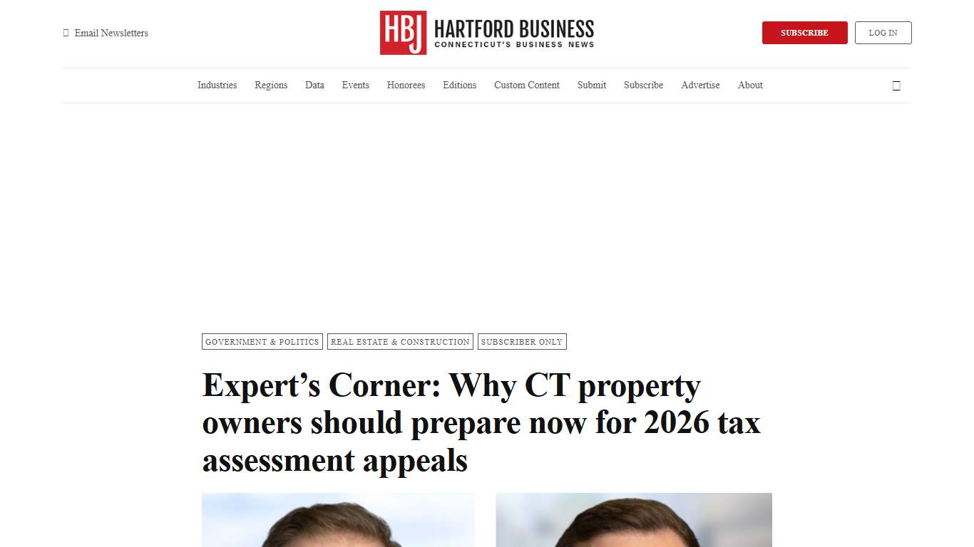 Expert’s Corner: Why CT property owners should prepare now for 2026 tax assessment appeals
